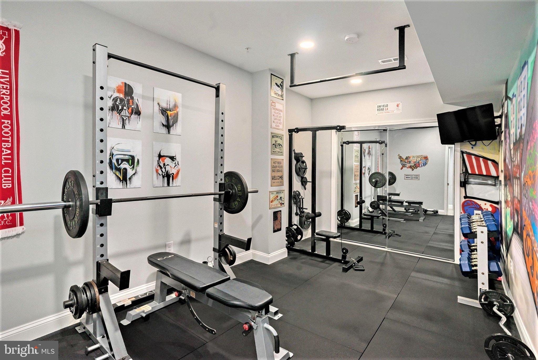 421 Lee Place Exton, PA 19341 - Photo 16 of 58 a view of a room with gym equipment