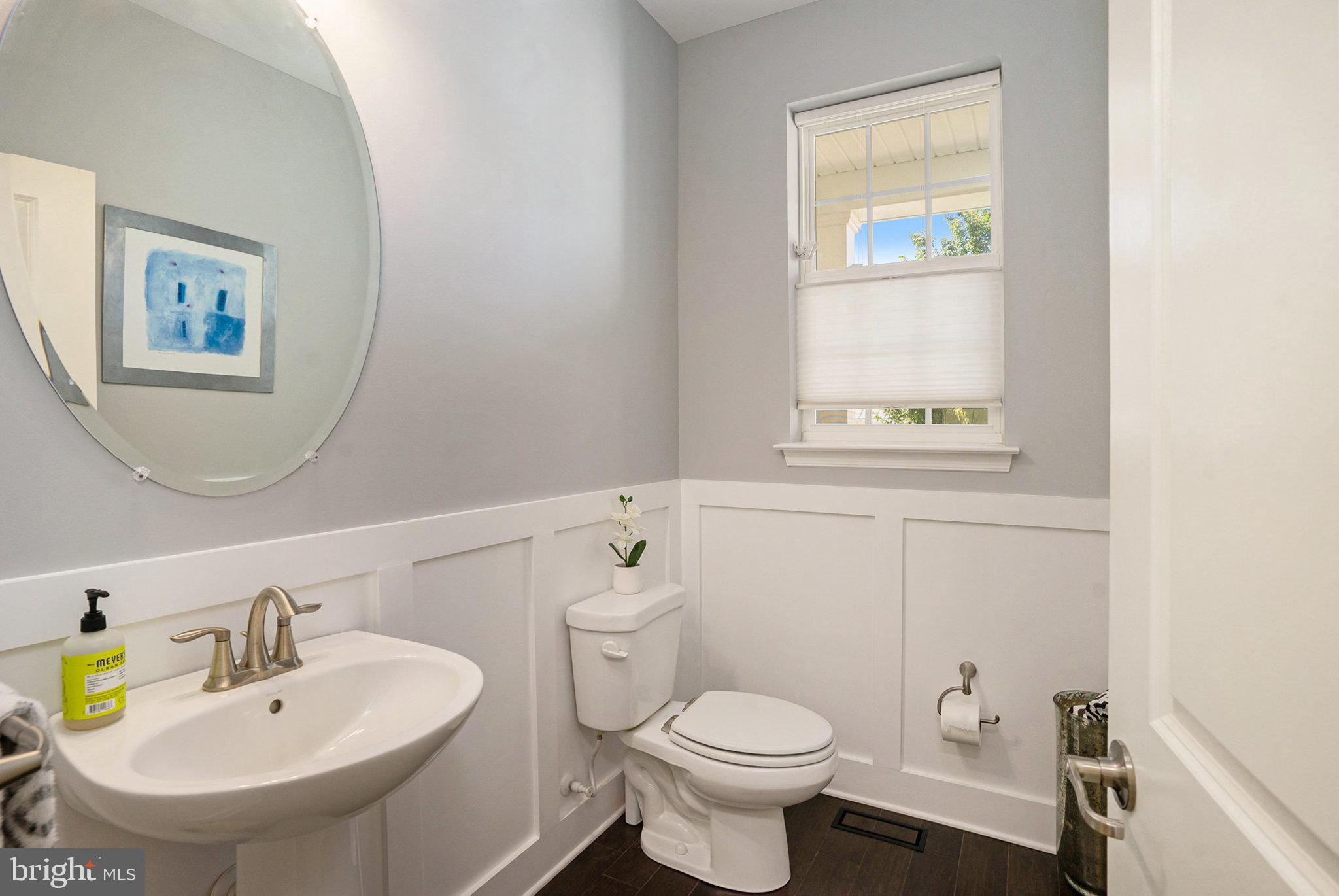 421 Lee Place Exton, PA 19341 - Photo 9 of 58 a bathroom with a sink mirror and toilet