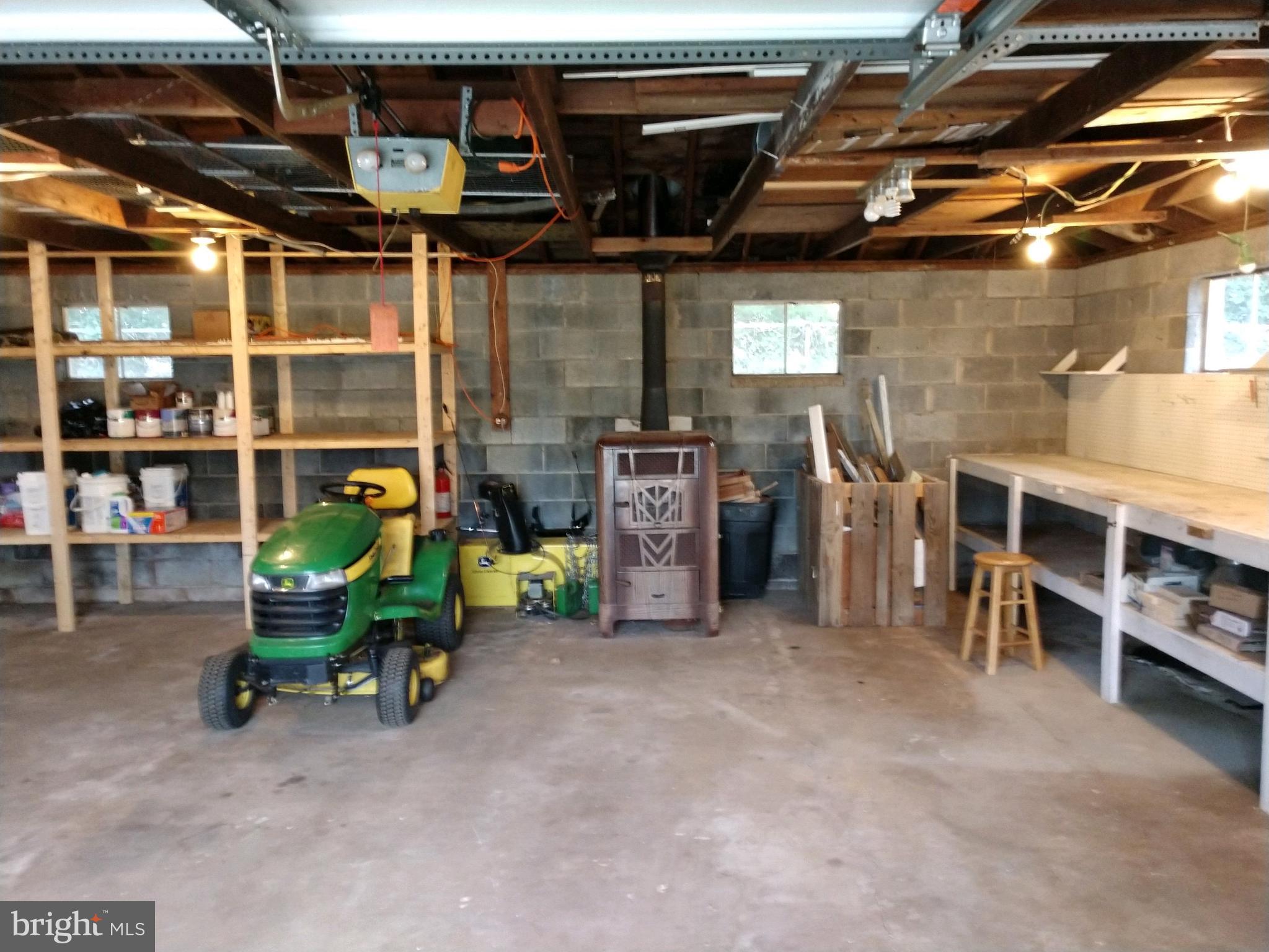 18 Hogback Road Trenton, NJ 08620 - Photo 43 of 50 Garage also features a wood burning stove!