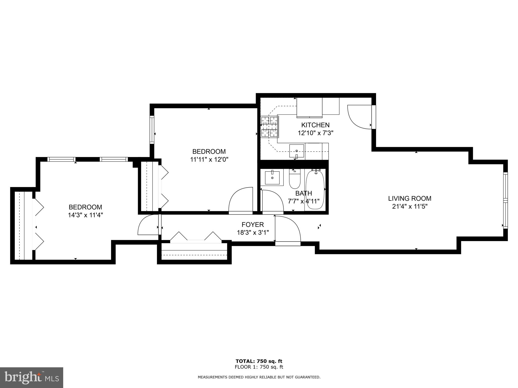 1525 Q Street Northwest, Unit 1 Washington, DC 20009 - Photo 2 of 2 a picture of a floor plan