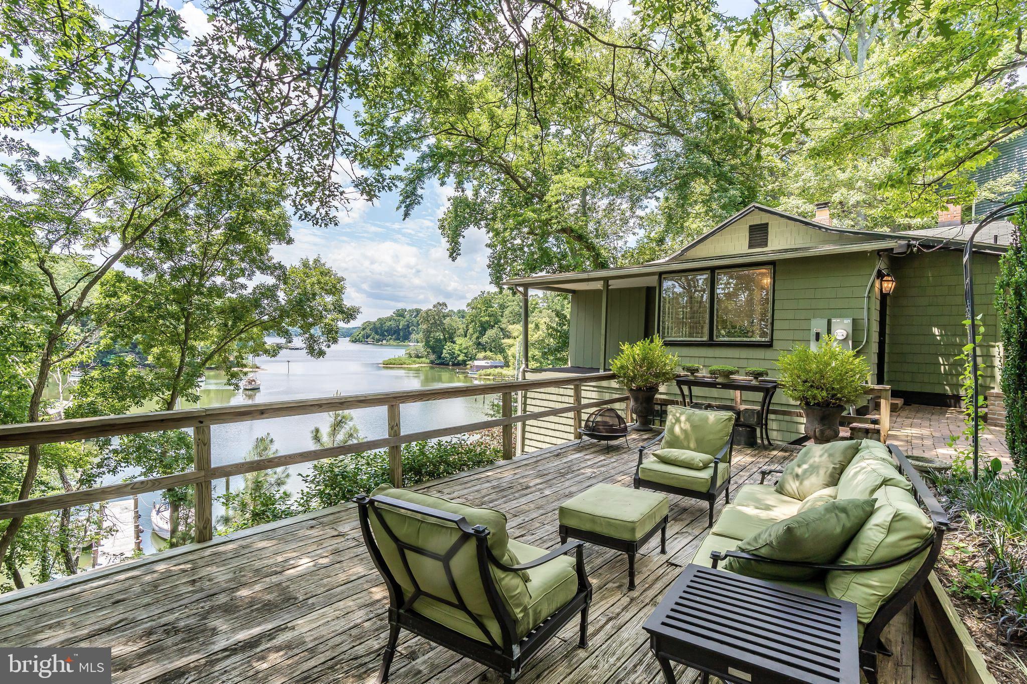 At home on the water.