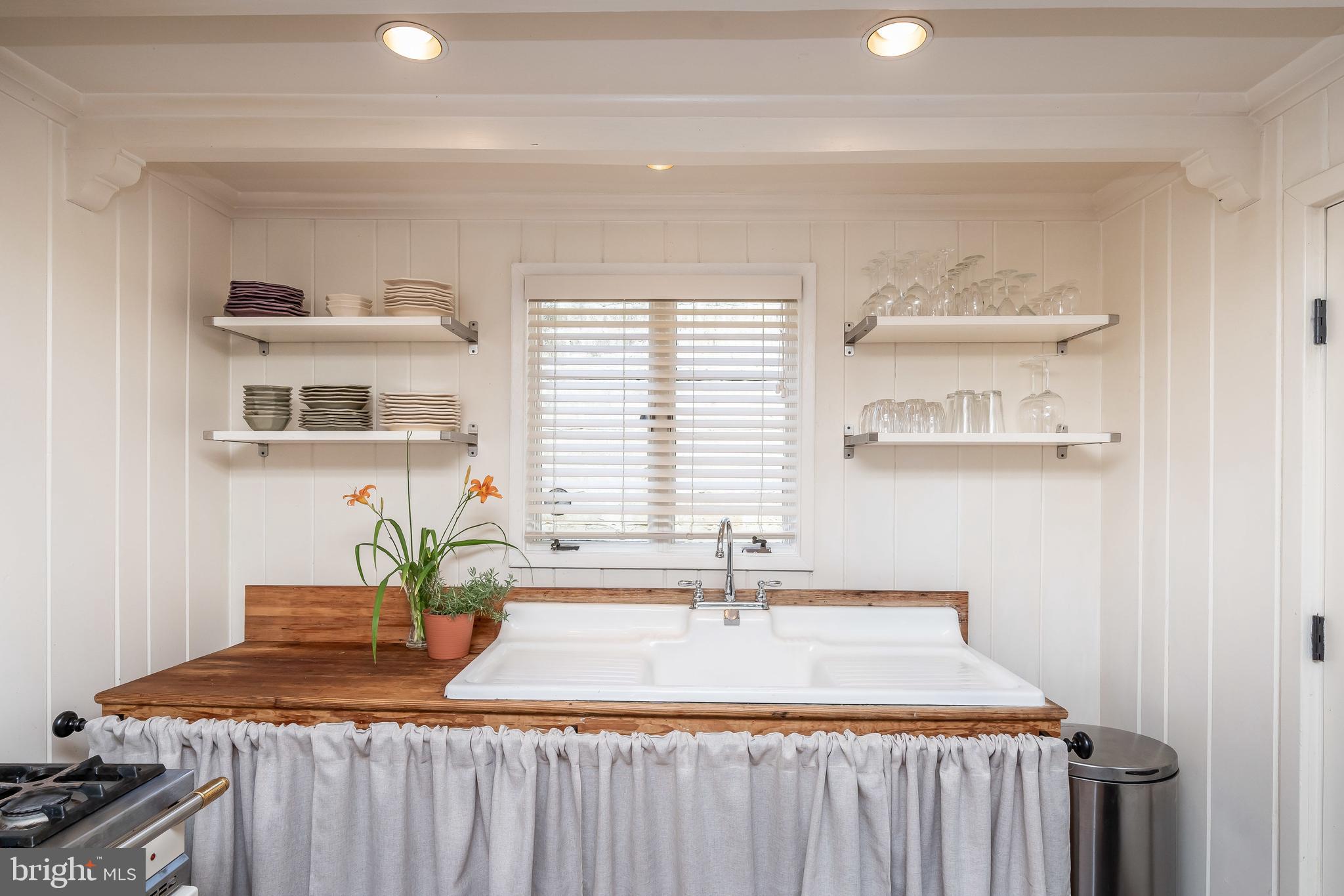 184 Old River Road Arnold, MD 21012 - Photo 16 of 64 Butcher block counter, custom sink; cottage charm;