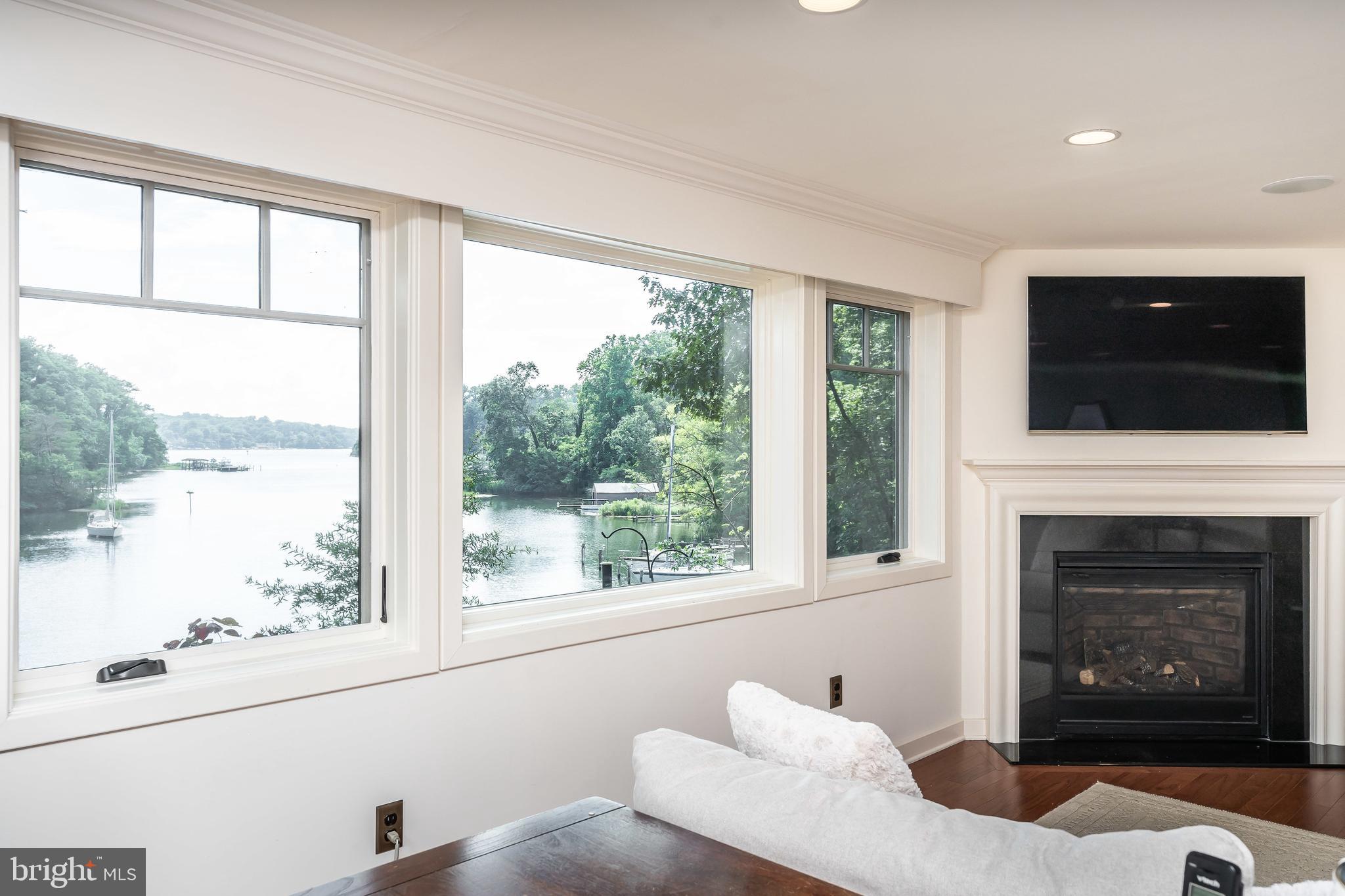 184 Old River Road Arnold, MD 21012 - Photo 36 of 64 Gas Fireplace;
