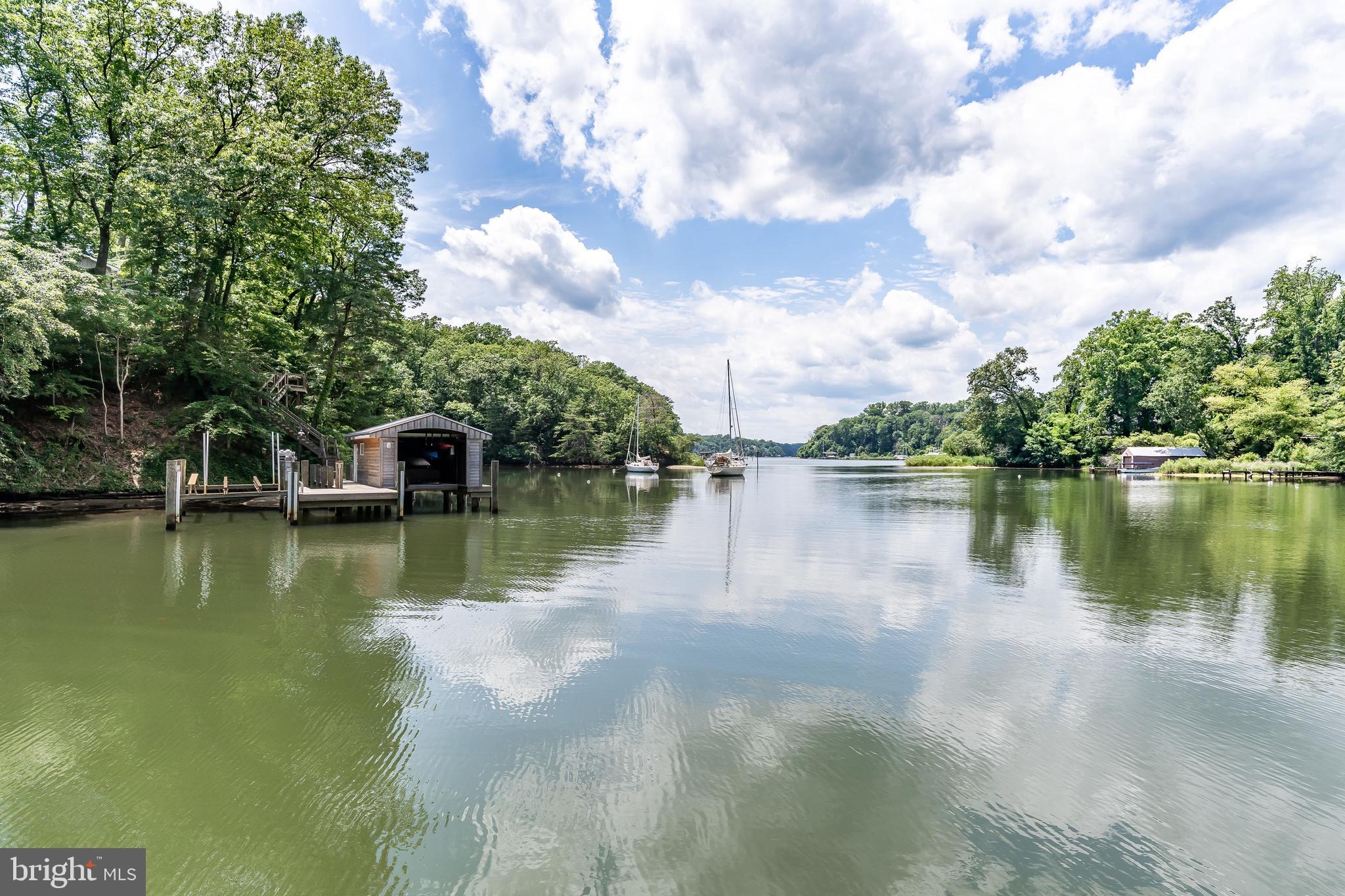 184 Old River Road Arnold, MD 21012 - Photo 55 of 64 Chase Creek right out to the Severn River!