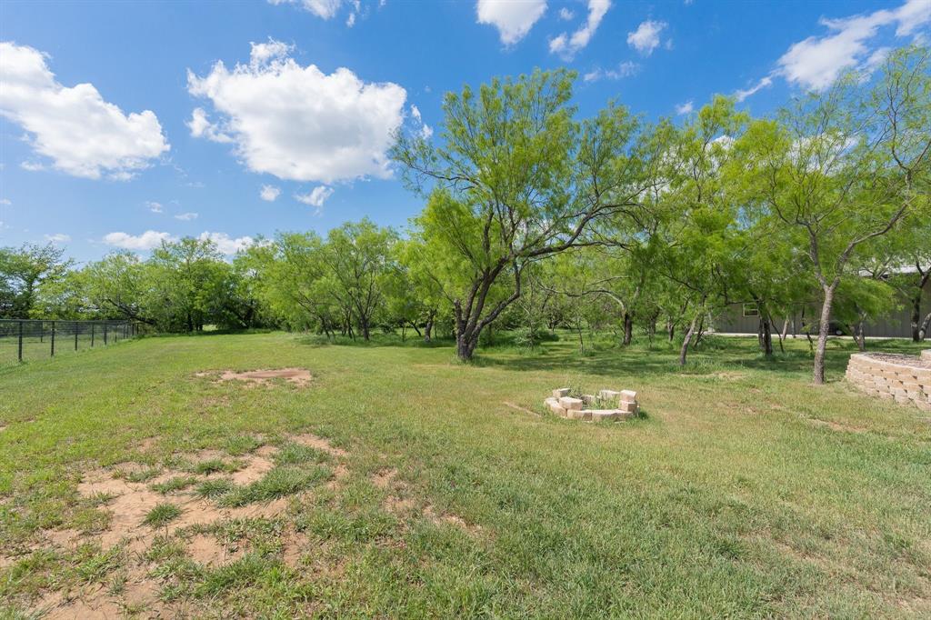 1001 Resolute Road Millsap, TX 76066 - Photo 40 of 40 a backyard of a house with lots of green space