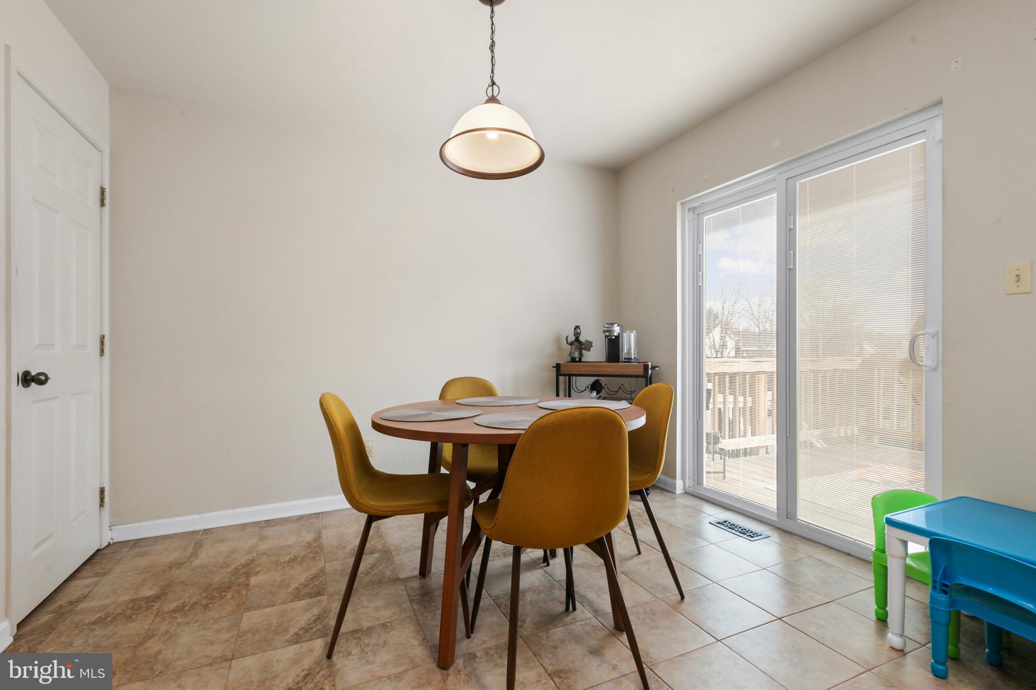 15 Tameron Place Rosedale, MD 21237 - Photo 14 of 38 a view of a dining room with furniture and a window
