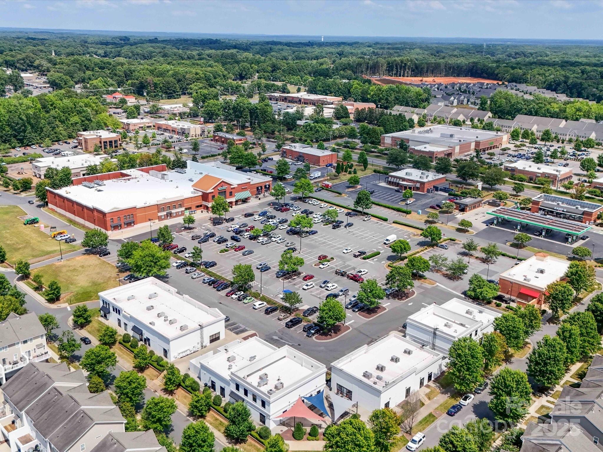 4434 Patriots Hill Road Mint Hill, NC 28227 - Photo 30 of 31 an aerial view of residential houses with outdoor space