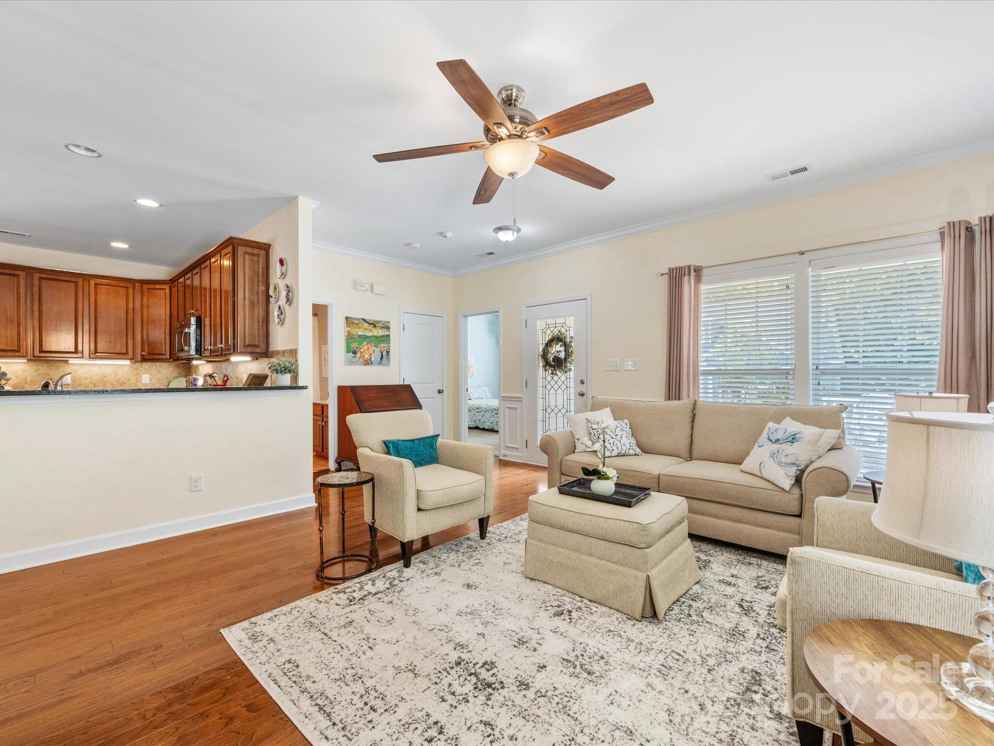 4434 Patriots Hill Road Mint Hill, NC 28227 - Photo 4 of 31 a living room with furniture and a large window