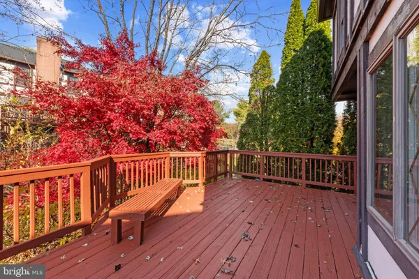 a backyard of a house