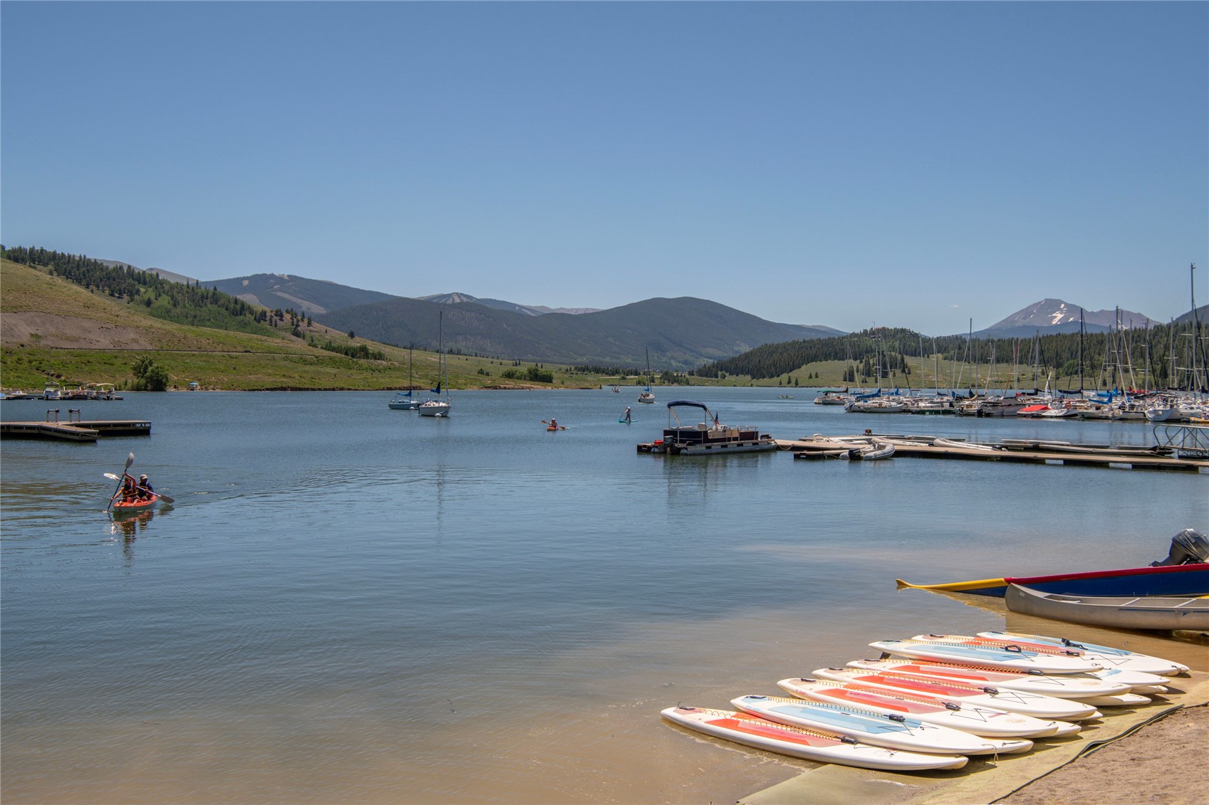 340 Buffalo Street Dillon, CO 80435 - Photo 39 of 40 a view of lake with mountain