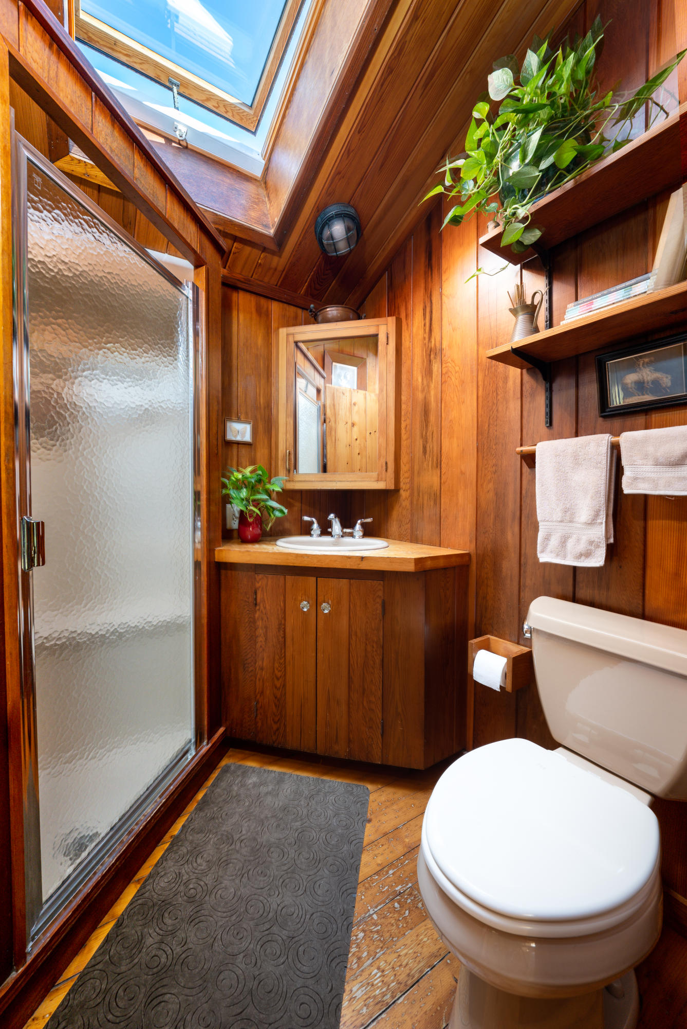 80 Peace Valley Road Wellfleet, MA 02667 - Photo 21 of 52 a bathroom with a toilet and a shower