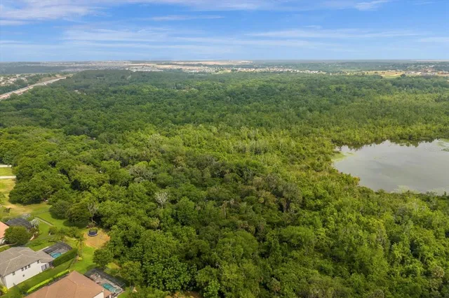 a view of a street with a trees