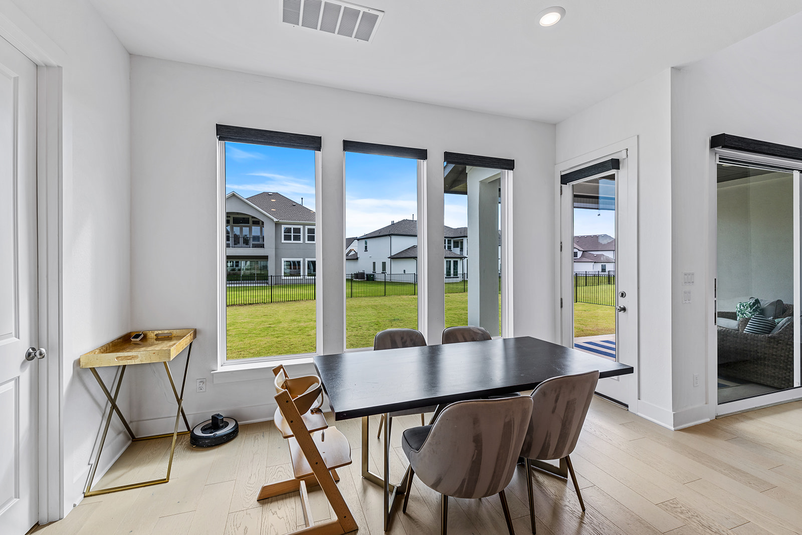 2905 Canto Trace Leander, TX 78641 - Photo 14 of 40 a view of a dining room with furniture window and outside view