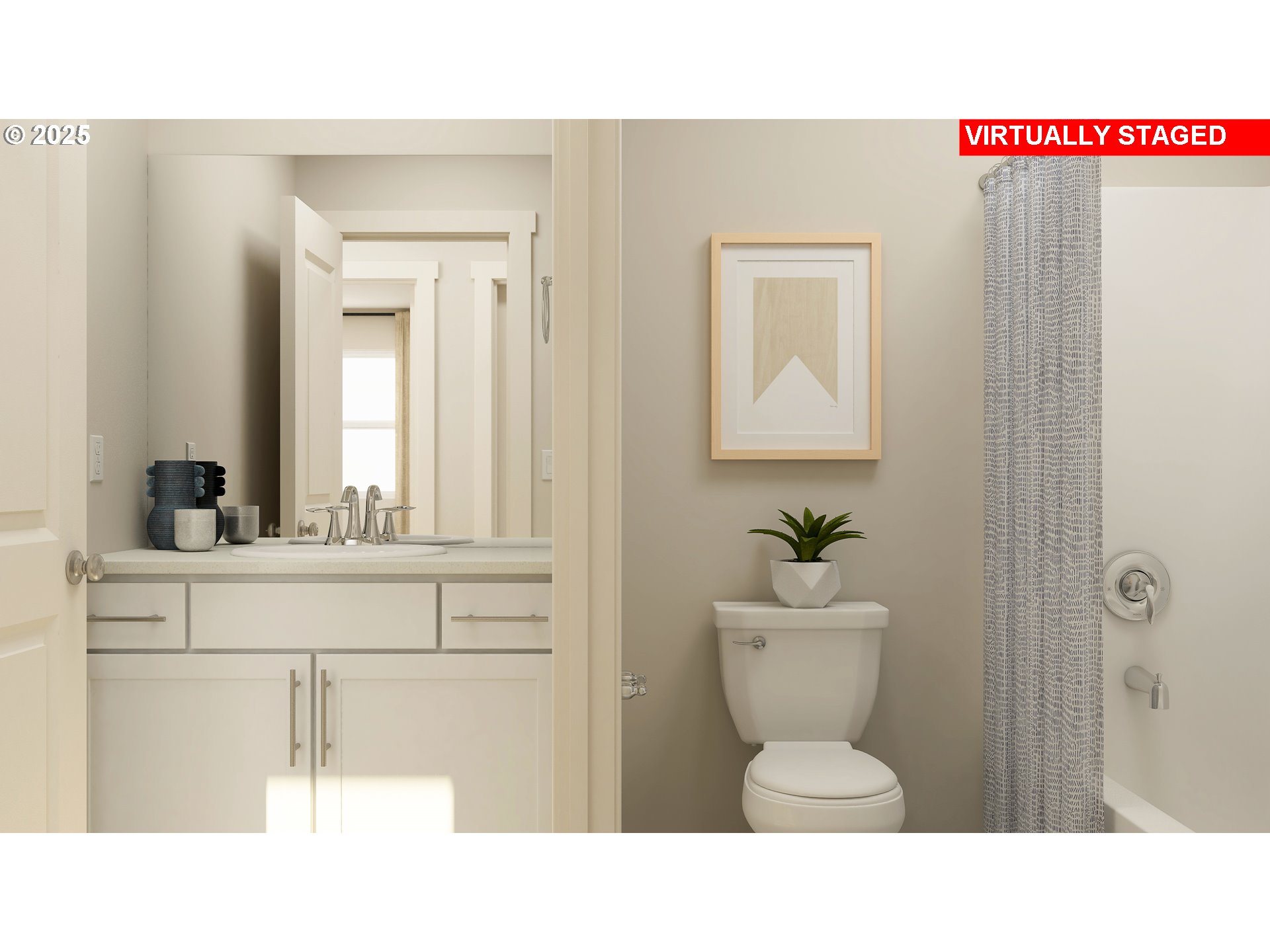 720 Pickering Lane Woodburn, OR 97071 - Photo 20 of 23 a bathroom with a sink a toilet and mirror