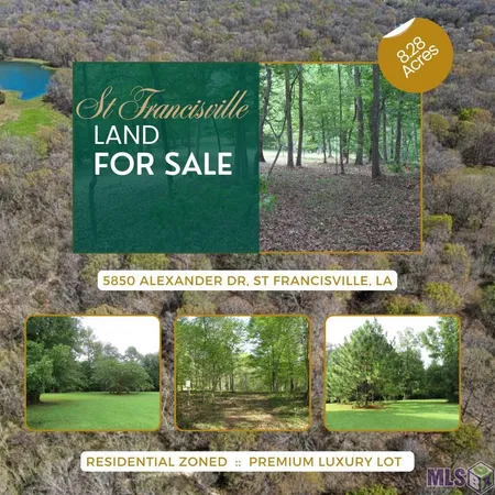 $335,000 | 5850 Alexander Drive, St. Francisville, LA 70775