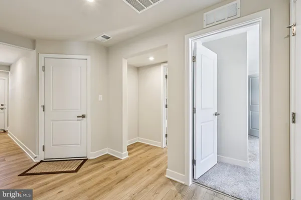 a view of empty room