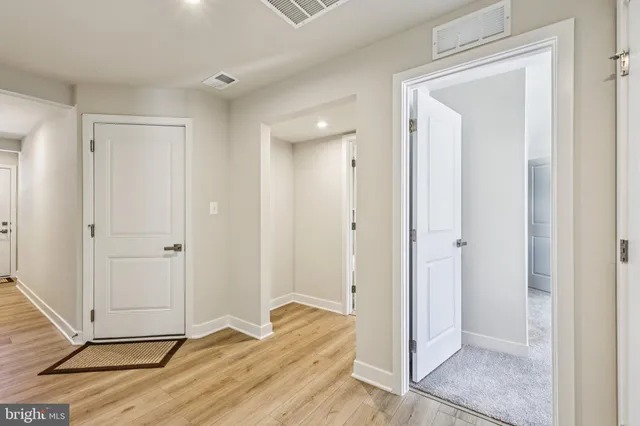 a view of empty room