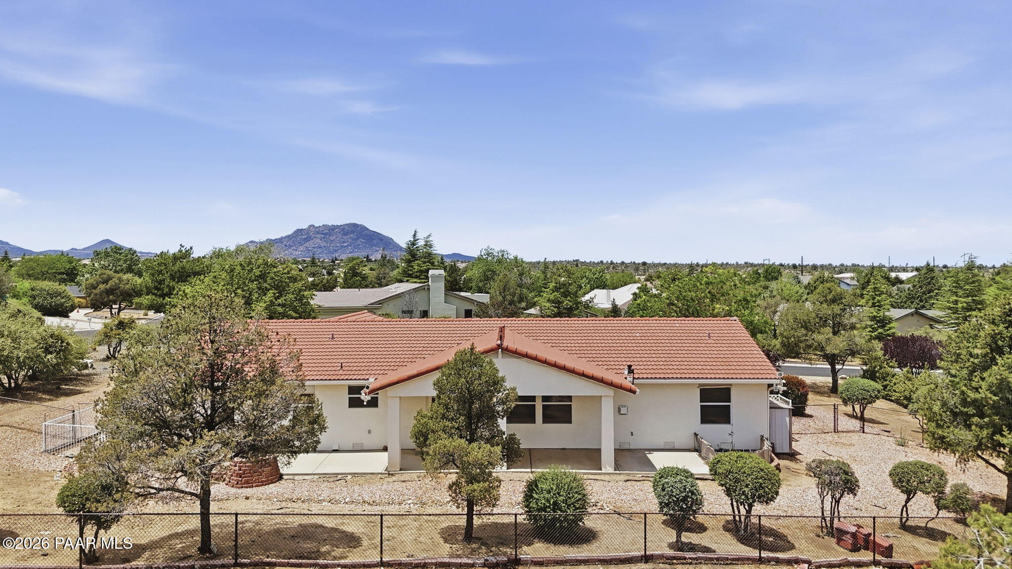 5801 North Honeysuckle Road Prescott, AZ 86305 - Photo 41 of 45 41-Aerial Back