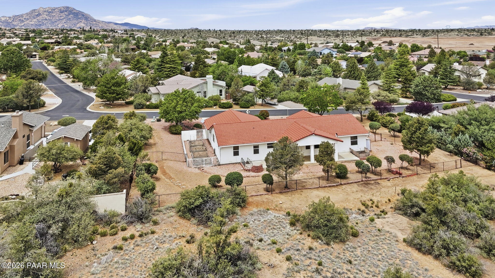 5801 North Honeysuckle Road Prescott, AZ 86305 - Photo 45 of 45 45-Aerial 3