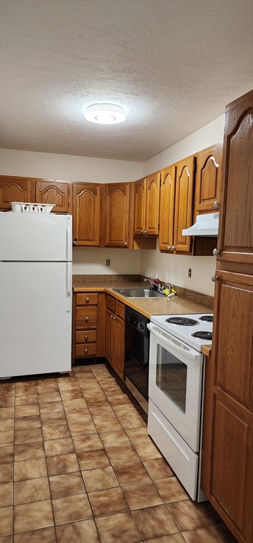74 Leonard Road, Unit 74 Boxborough, MA 01719 - Photo 9 of 11 a kitchen with a stove top oven sink and cabinets