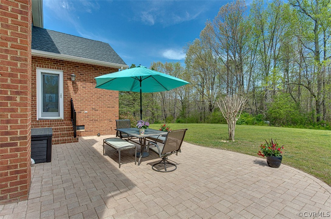 14074 Blunts Bridge Road Ashland, VA 23005 - Photo 44 of 50 Rear paver patio