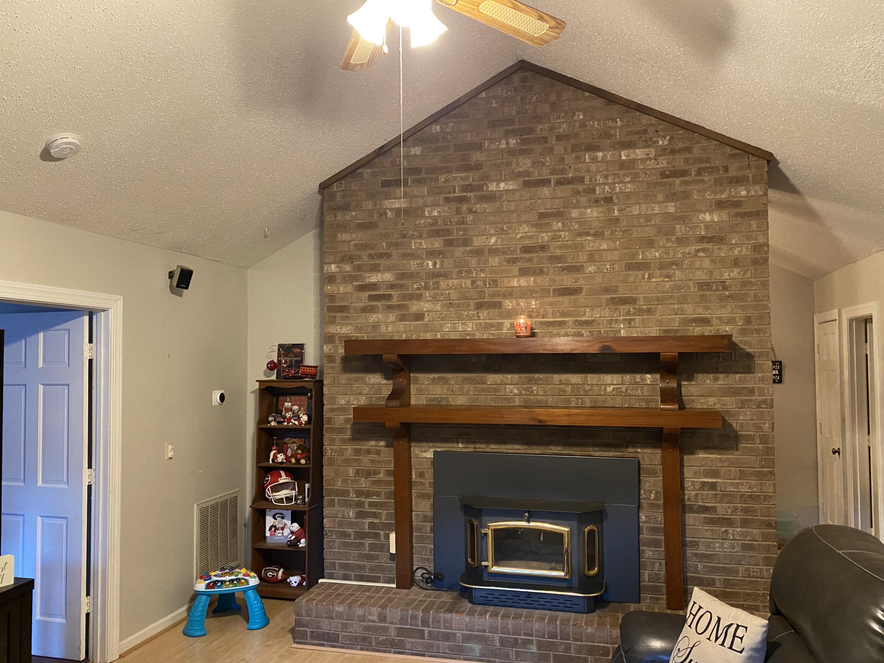 1604 Hinton Wilson Road Harlem, GA 30814 - Photo 11 of 34 Living Room Fireplace