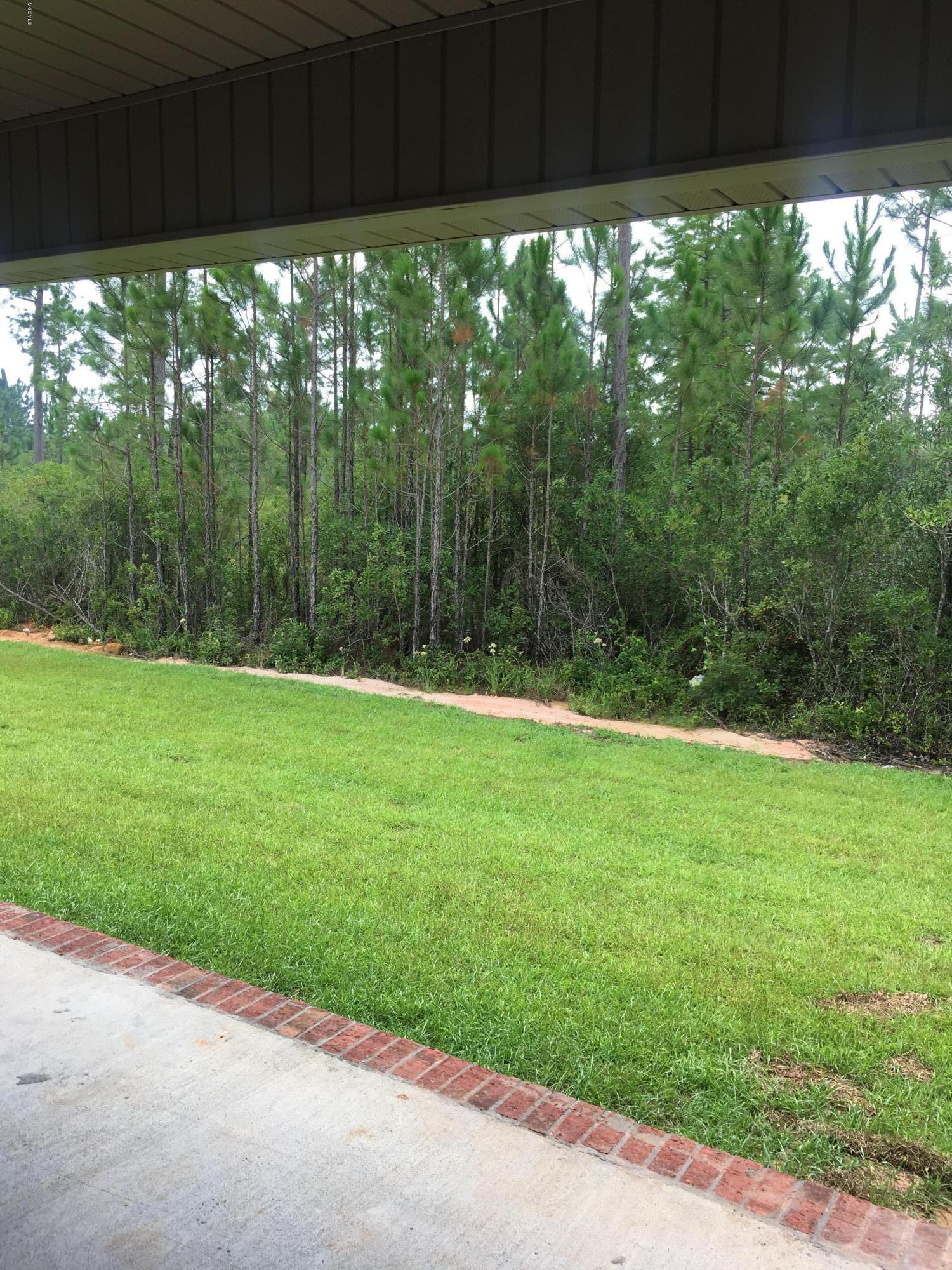 6861 Biddix Evans Road Ocean Springs, MS 39564 - Photo 12 of 50 Private back yard