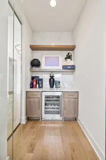a view of storage and utility room