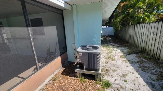 a view of small yard