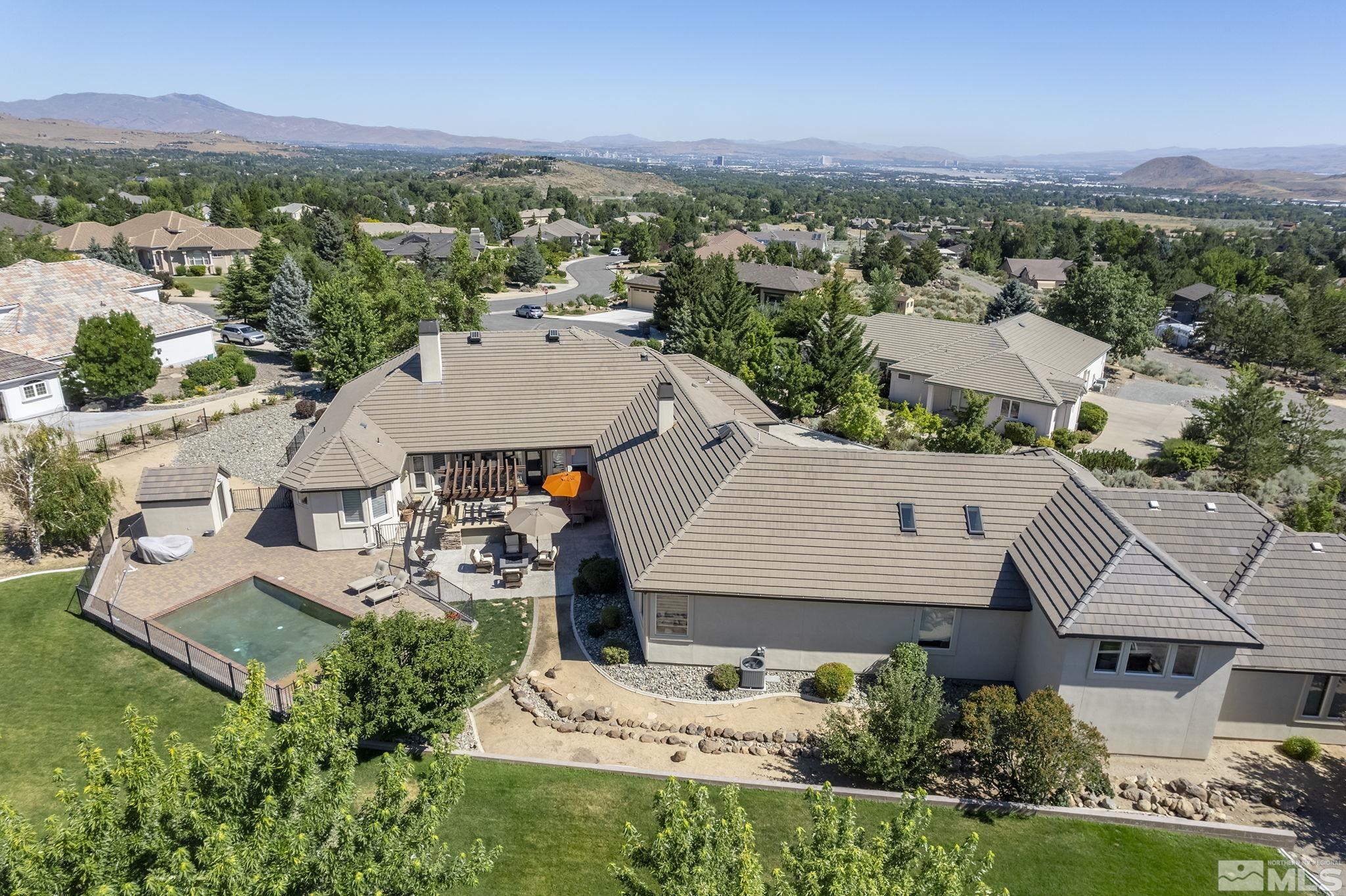 4900 Gallup Road Reno, NV 89511 - Photo 34 of 38 an aerial view of multiple house