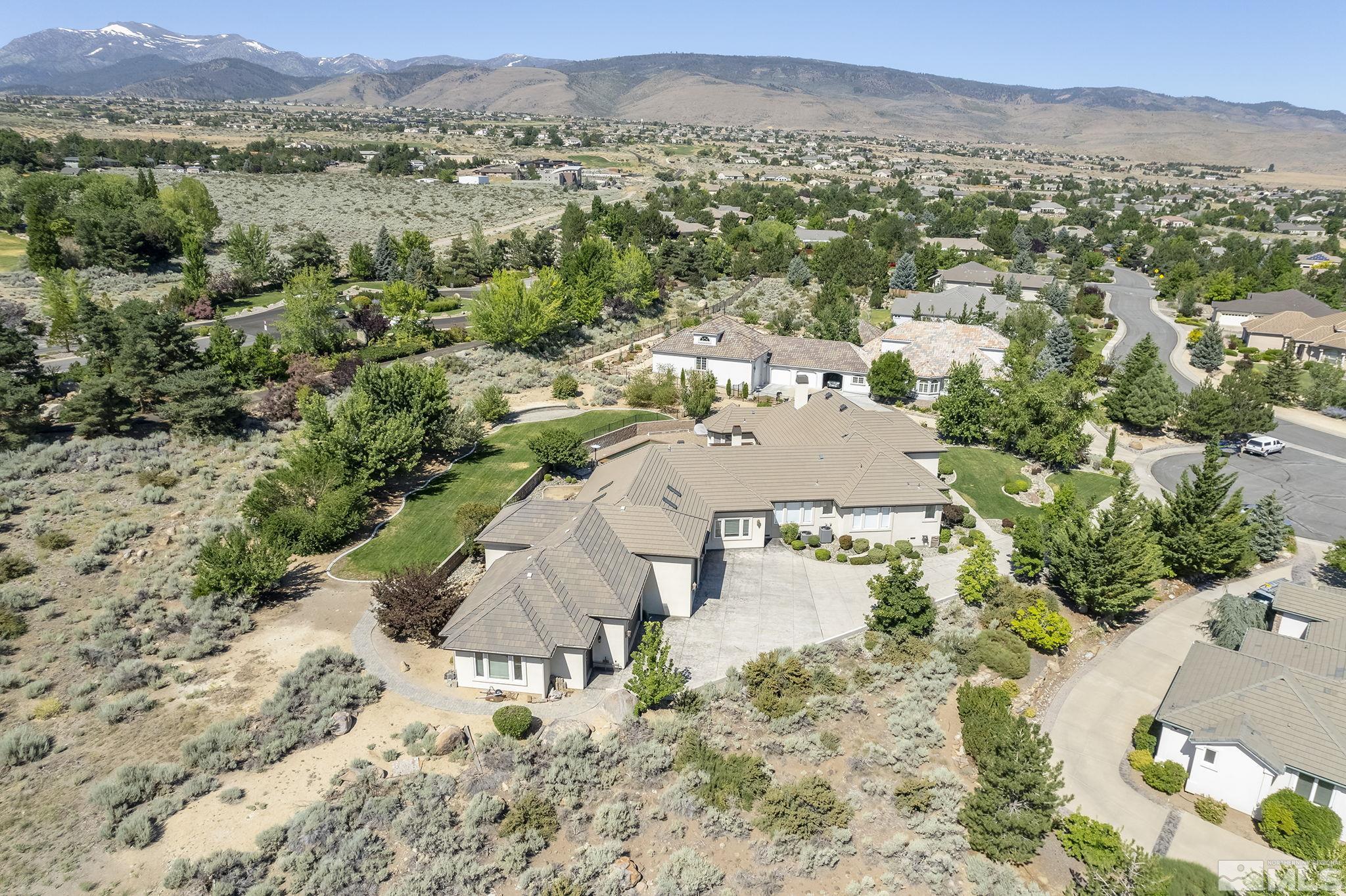 4900 Gallup Road Reno, NV 89511 - Photo 36 of 38 an aerial view of residential houses with outdoor space