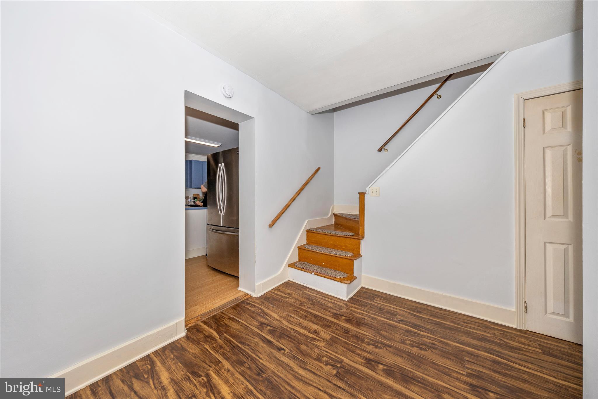 515 East Church Street Frederick, MD 21701 - Photo 16 of 56 Dining room and stairs to bedroom level