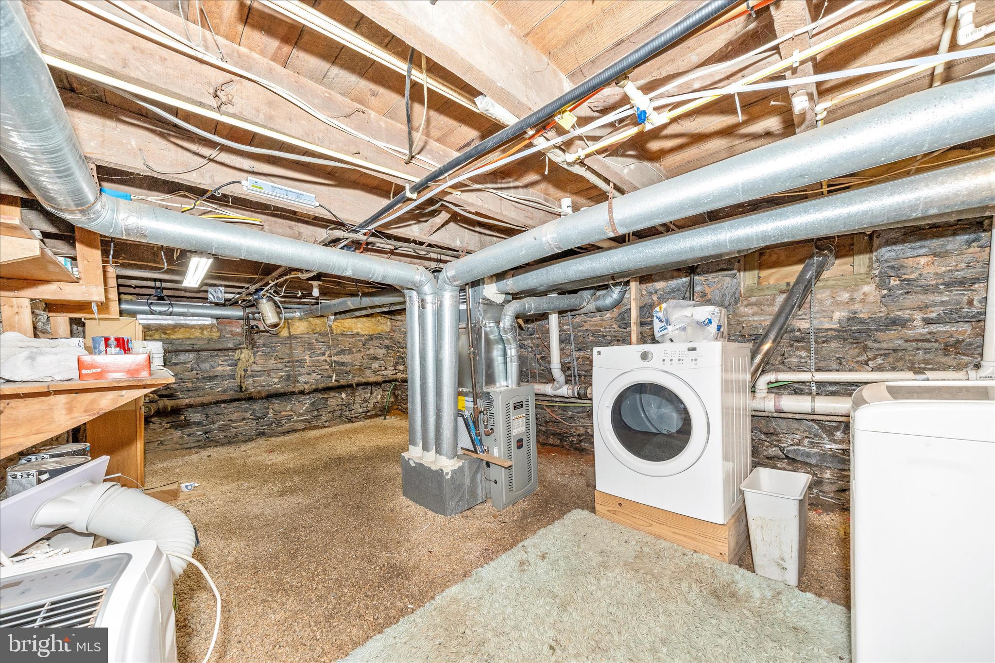 515 East Church Street Frederick, MD 21701 - Photo 33 of 56 Basement level includes full-size washer & dryer