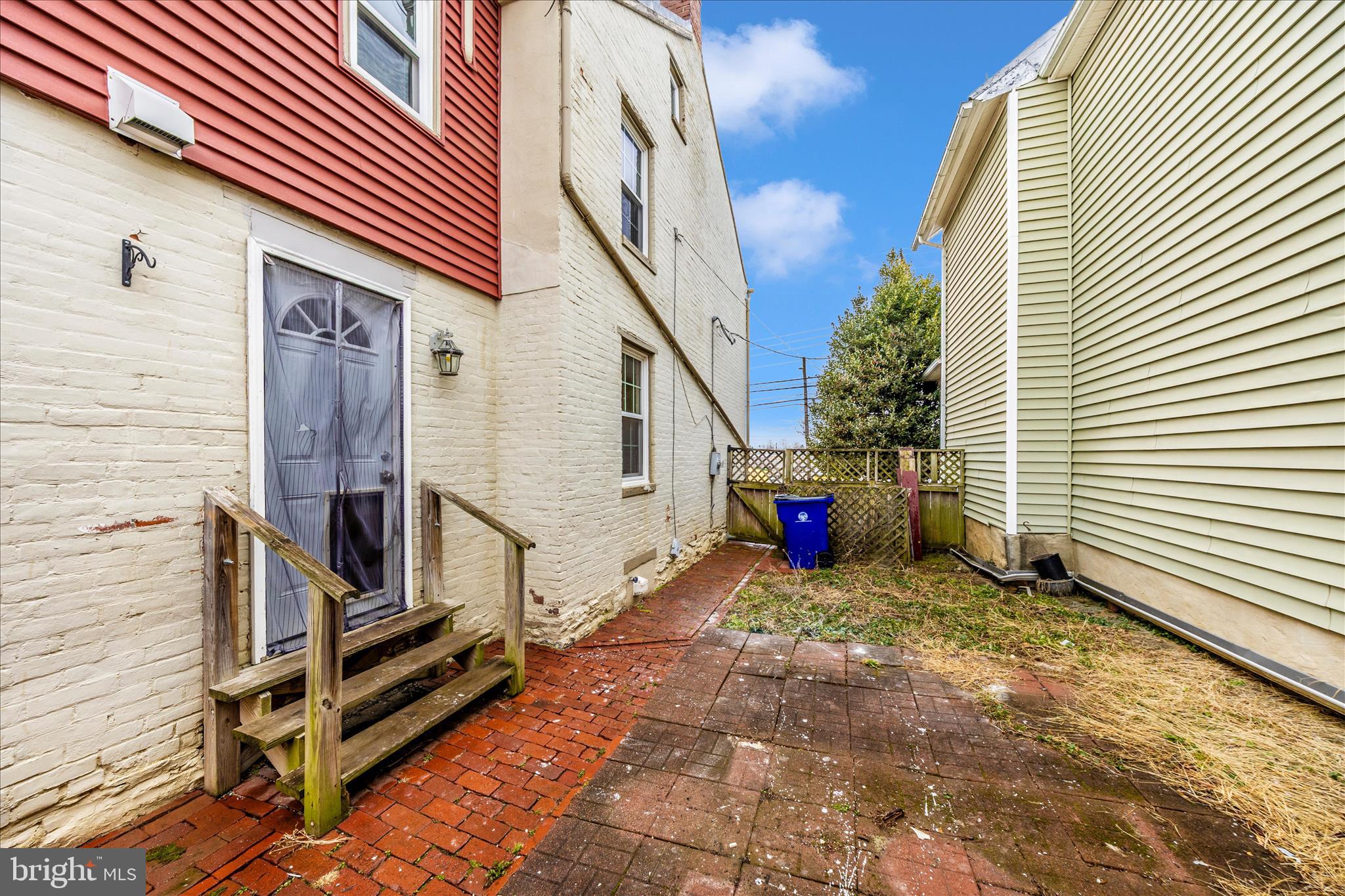 515 East Church Street Frederick, MD 21701 - Photo 42 of 56 Back entrance area for trash/recycle storage bins