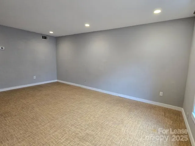 a view of empty room