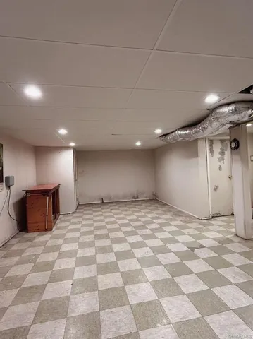 a view of a big room with a fireplace