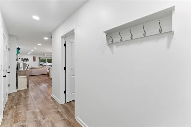 a view of a living room