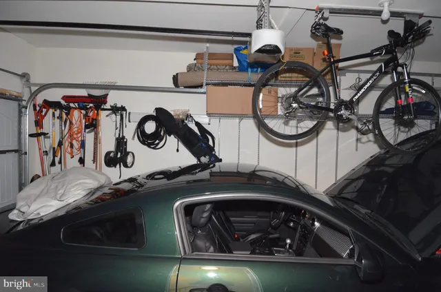a utility room with musical instruments