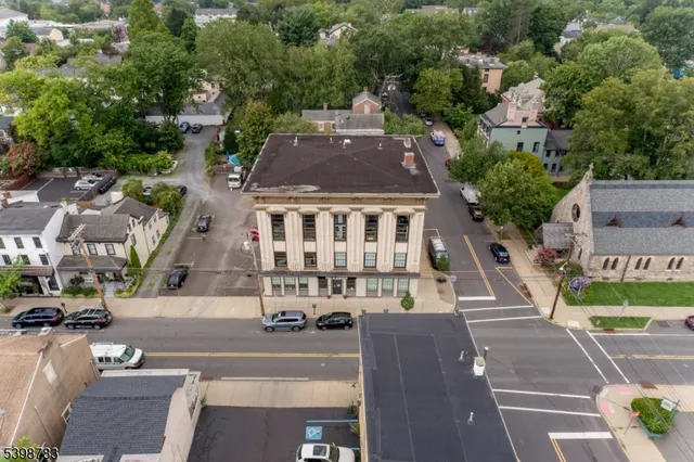 a car parked in front of a house