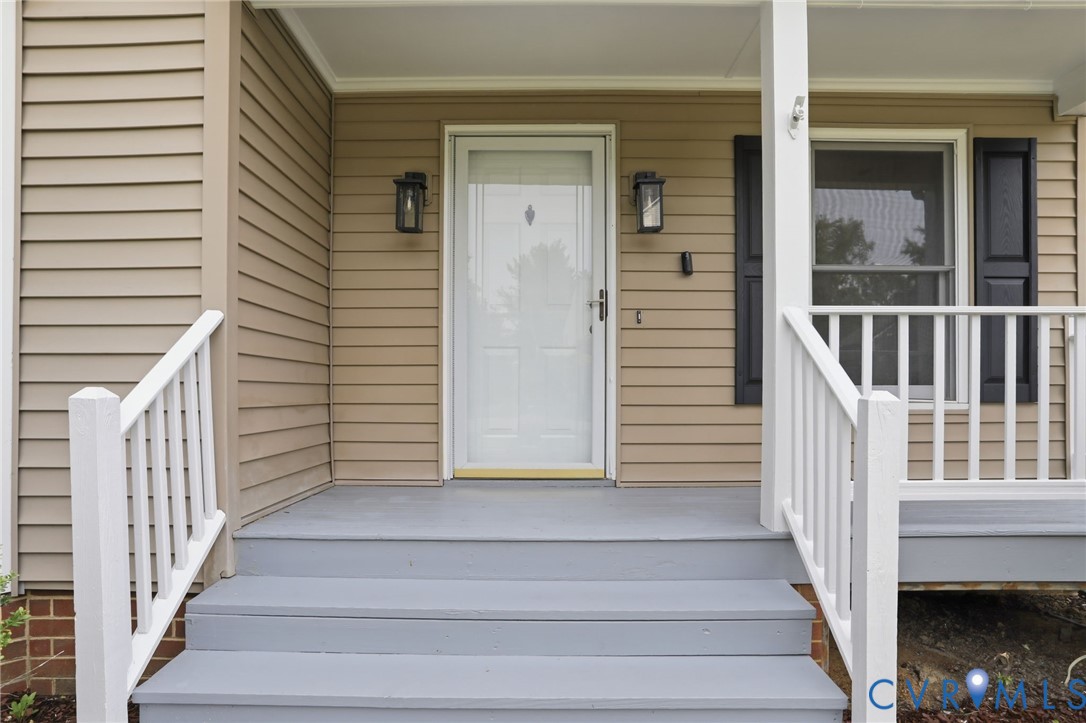 2549 Retrievers Ridge Road Henrico, VA 23233 - Photo 40 of 47 Front entrance featuring a white storm door, two e