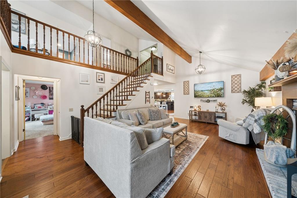 55 Spring Valley Drive Washington, PA 15301 - Photo 5 of 36 a view of entryway and hall with wooden floor