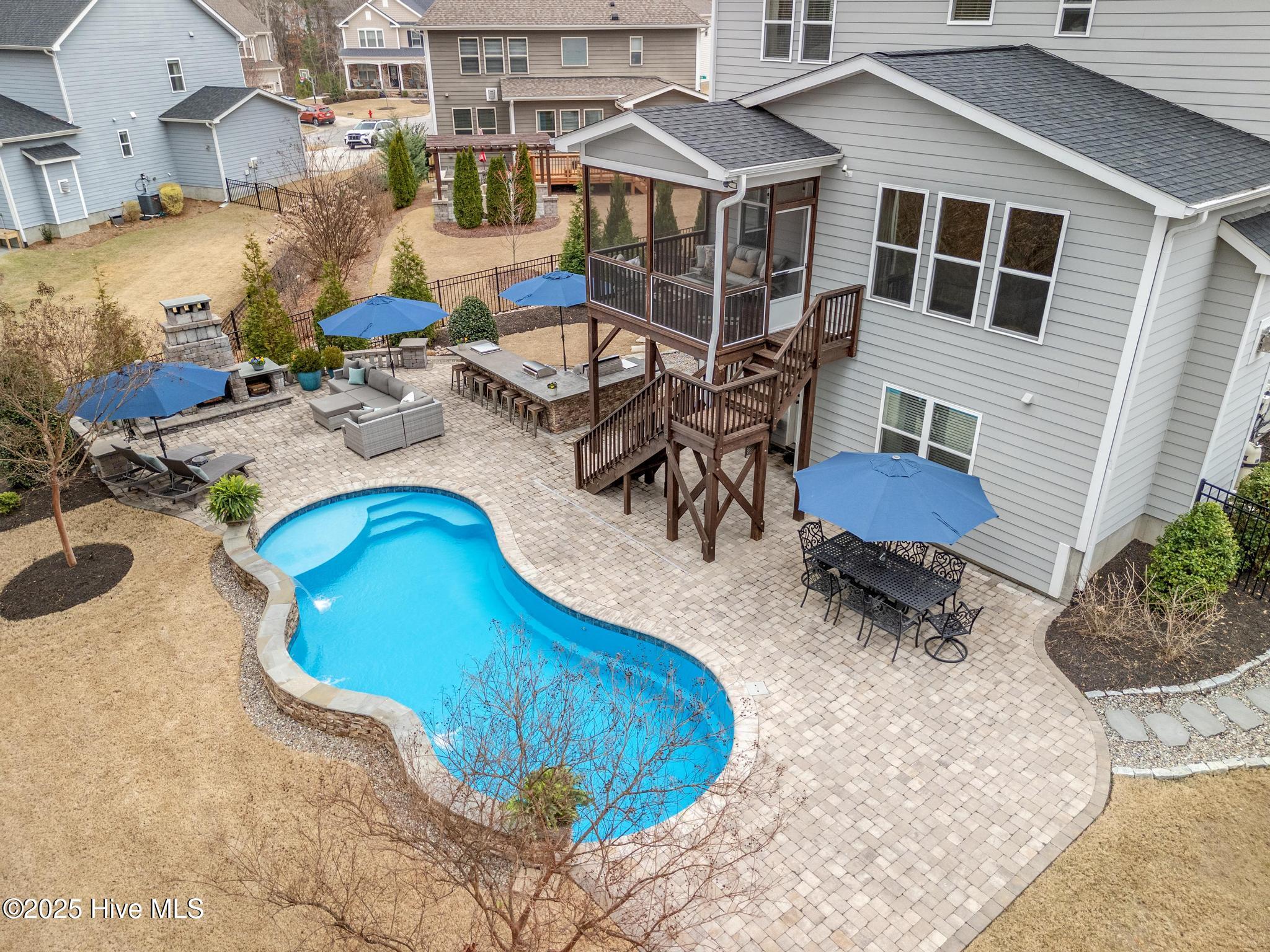 3548 Willow Green Drive Apex, NC 27502 - Photo 87 of 105 DJI_20250315125016_0256_D