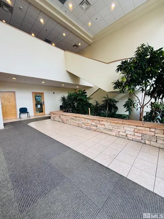 a outdoor space with lots of lights