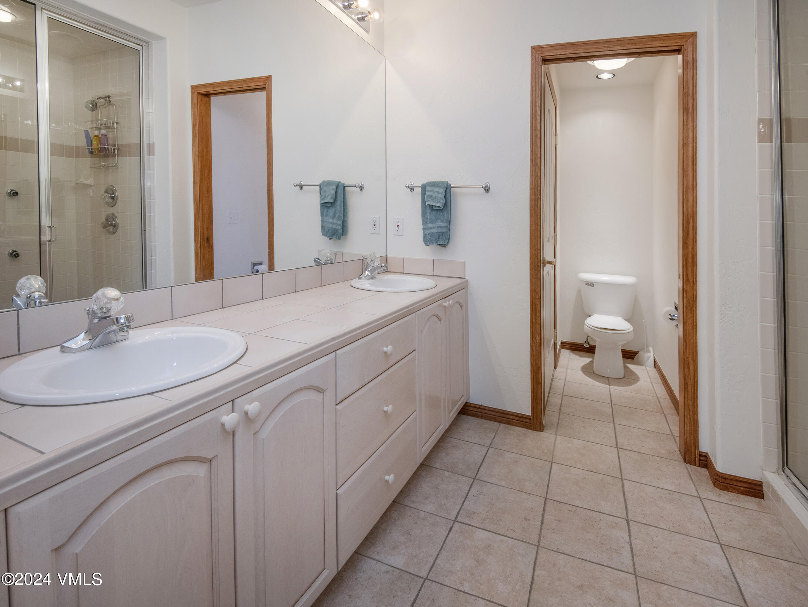 751 Singletree Road, Unit 3N Edwards, CO 81632 - Photo 24 of 35 a bathroom with a sink a toilet and a mirror