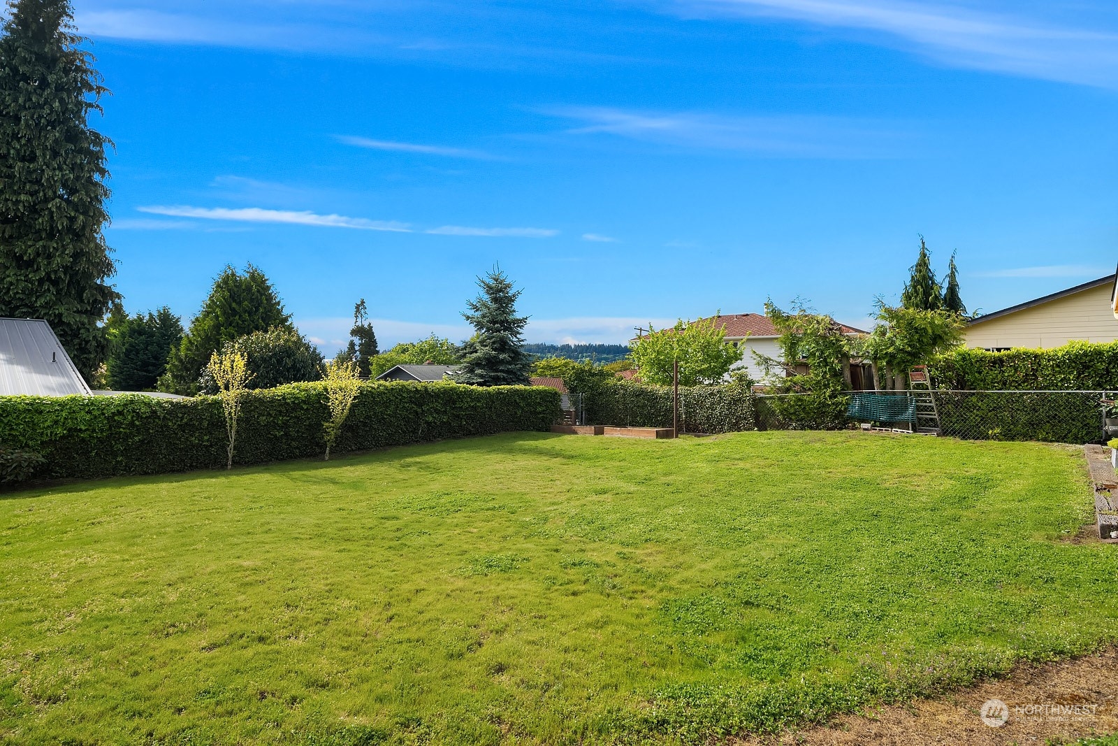 1202 North 29th Street Renton, WA 98056 - Photo 26 of 35 a backyard of a house with lots of green space