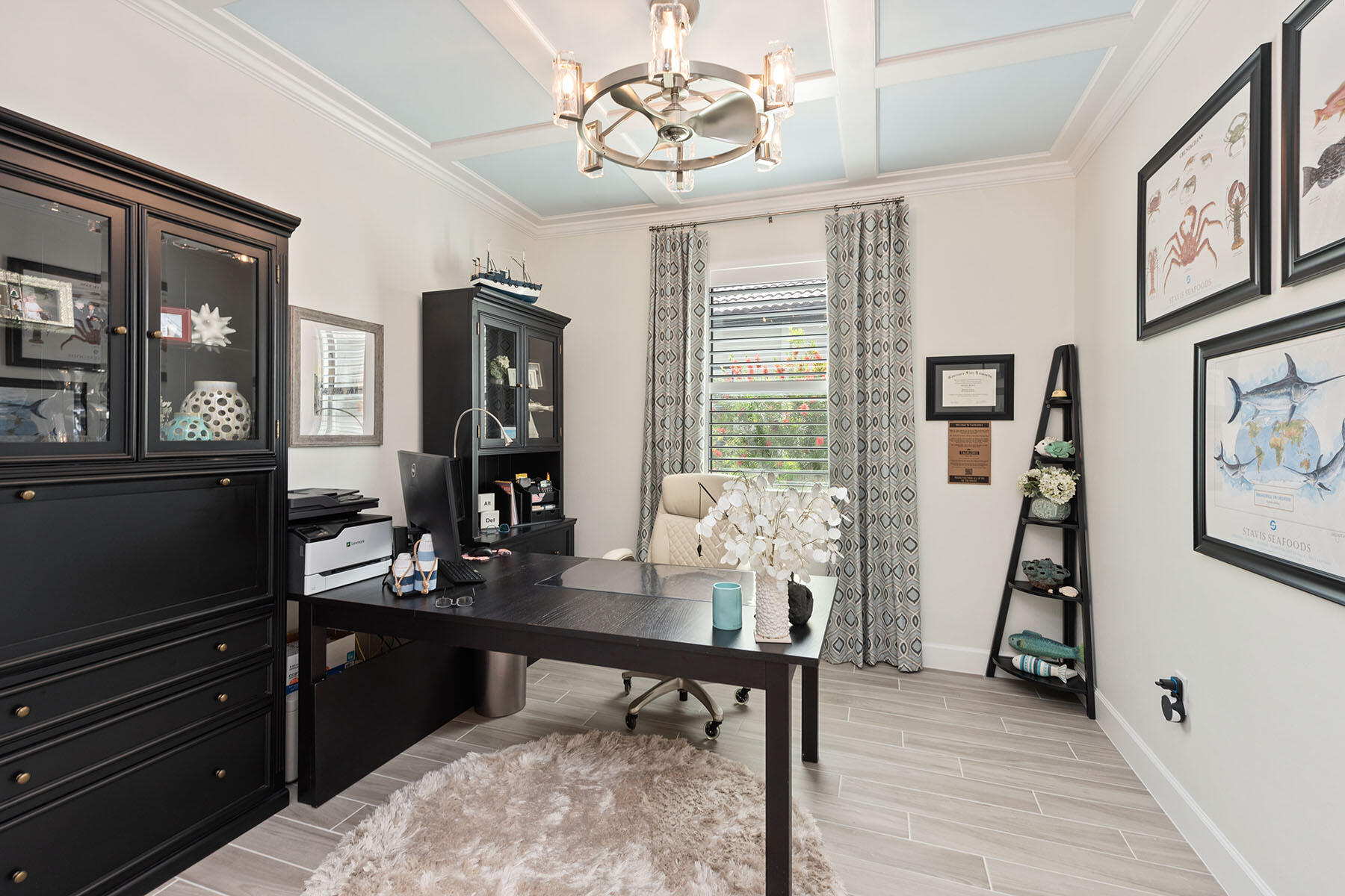 2714 Aviamar Circle Naples, FL 34114 - Photo 21 of 53 a view of a livingroom with furniture window and wooden floor