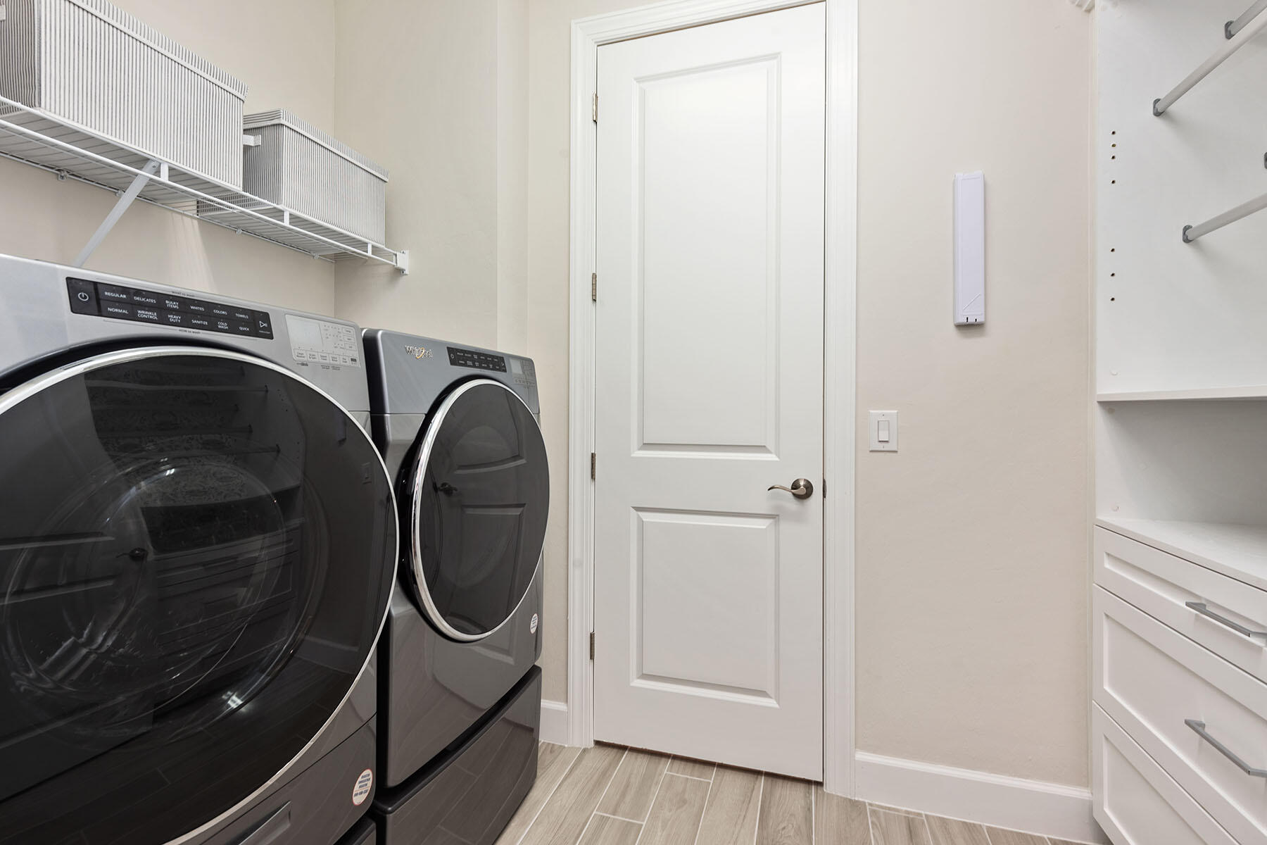 2714 Aviamar Circle Naples, FL 34114 - Photo 22 of 53 a utility room with mirror in it