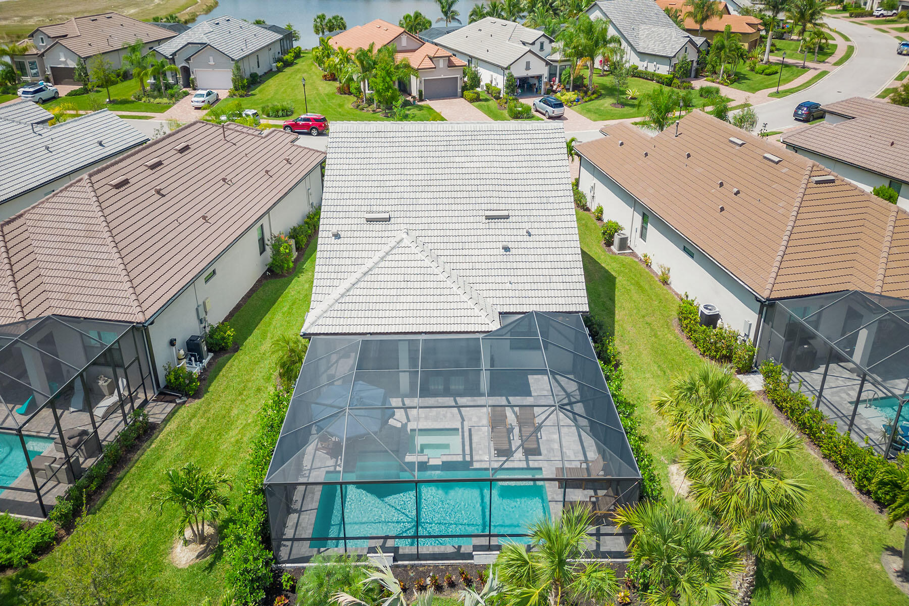 2714 Aviamar Circle Naples, FL 34114 - Photo 39 of 53 a aerial view of a house with a yard
