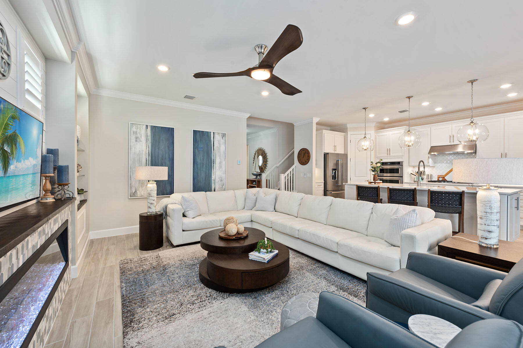 2714 Aviamar Circle Naples, FL 34114 - Photo 4 of 53 a living room with furniture and a large window