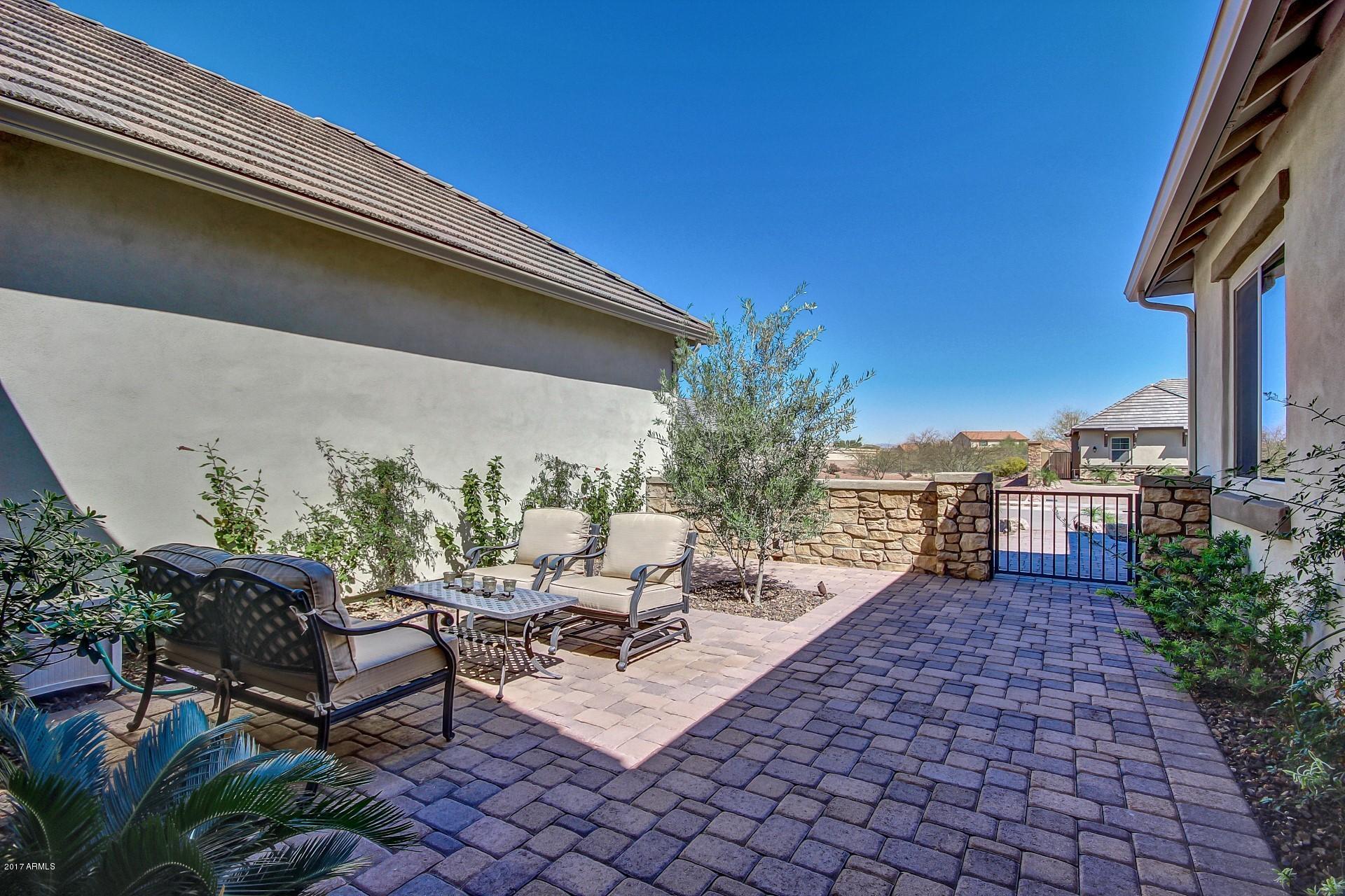 19265 Walnut Road Queen Creek, AZ 85142 - Photo 3 of 41 Courtyard.front door view